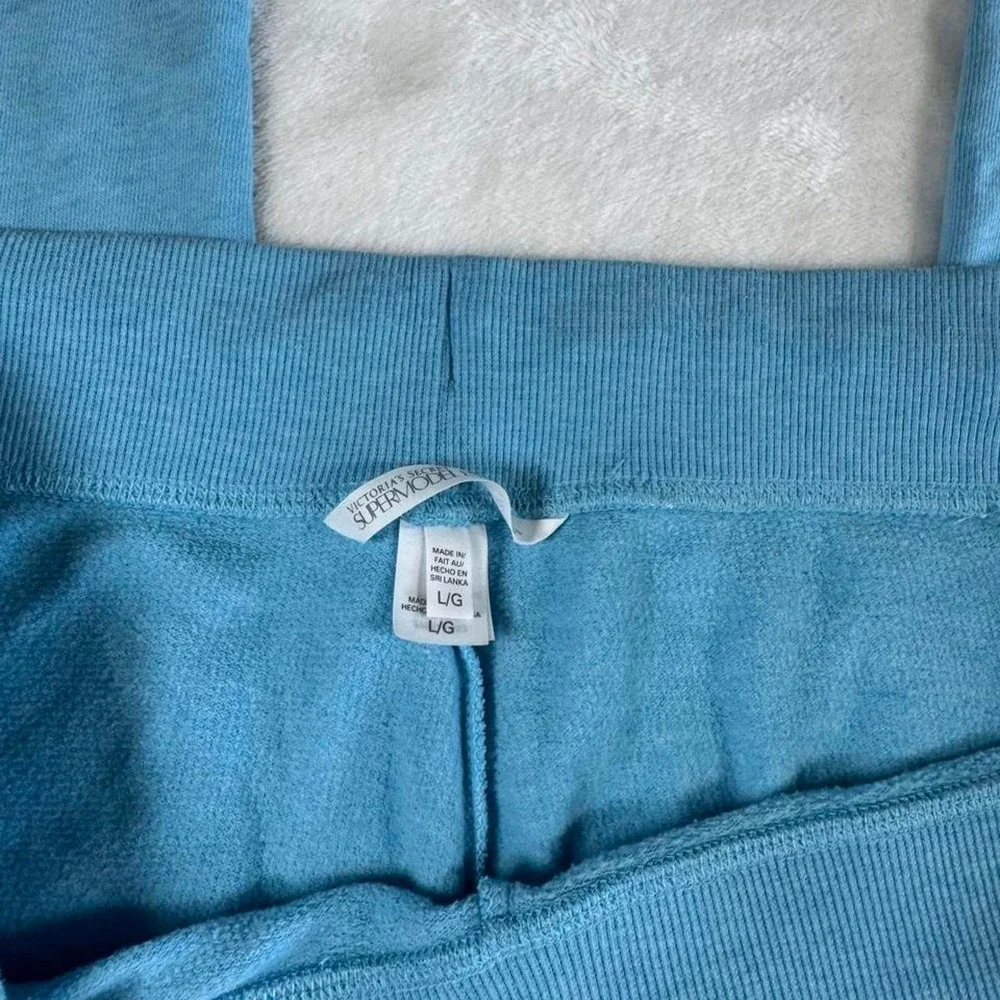 Victoria's Secret blue silver rhinestone graphic tracksuit set y2k vintage - Picture 6 of 6